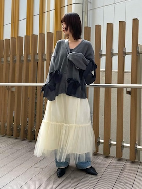 なつきさん（レディース・159cm）の冬コーディネート