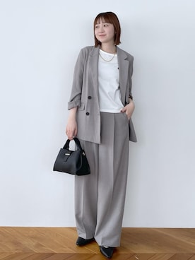 「POLO BCS（ポロ ビーシーエス）のアイテム」を使った、なつきさん（レディース・159cm）の春コーディネート