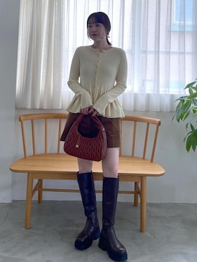 「VIS（ビス）のアイテム」を使った、なつきさん（レディース・159cm）の夏コーディネート