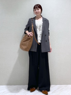 「VIS（ビス）のアイテム」を使った、なつきさん（レディース・159cm）の夏コーディネート