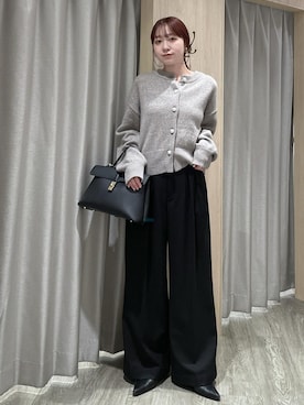 「初秋コーデ」｜なつきさん（レディース・159cm）の冬コーディネート