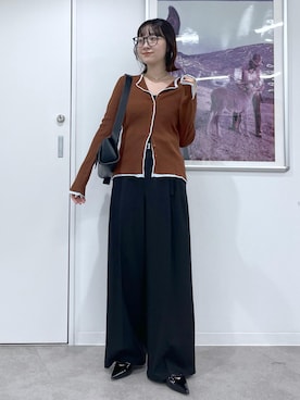 「アイテム（パンプス）」を使った、なつきさん（レディース・159cm）の夏コーディネート