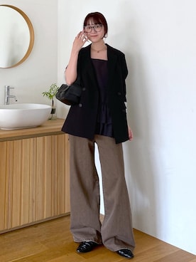 「初秋コーデ」｜なつきさん（レディース・159cm）の秋コーディネート