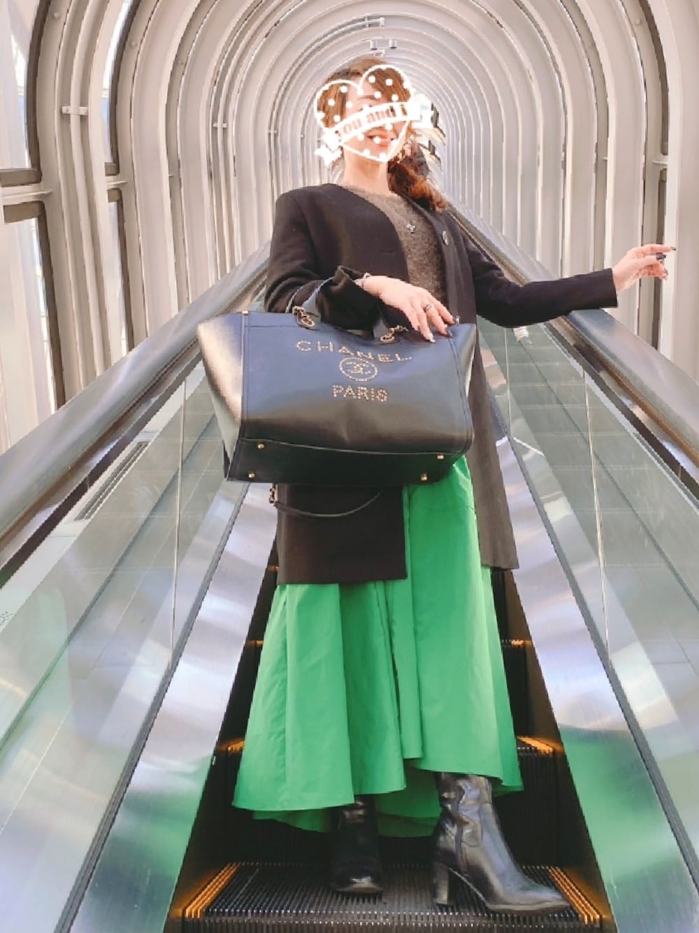 CHANEL《希少なデザイン》 シャネル トップハンドル バック