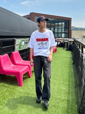 「CPCM」｜「アイテム（キャップ）」を使った、kaito  ideさん（メンズ・172cm）の春コーディネート