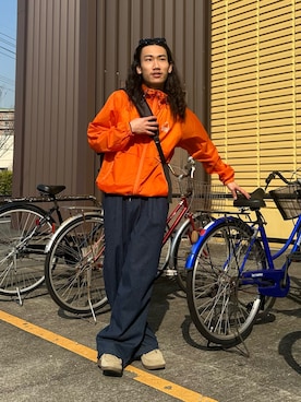 「CPCM（シーピーシーエム）のアイテム」を使った、kaito  ideさん（メンズ・172cm）の春コーディネート