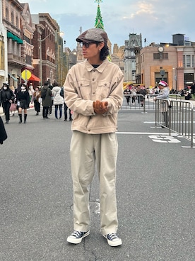 「ハイカットスニーカー」｜kaito  ideさん（メンズ・172cm・20代）の秋コーディネート