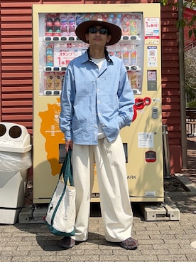 「ブルー」｜kaito  ideさん（メンズ・172cm）の春コーディネート