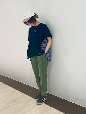 Akaneさん（レディース・157cm）の夏コーディネート