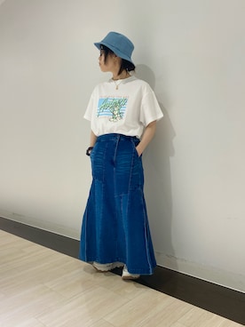 Akaneさん(レディース・157cm)の夏コーディネート