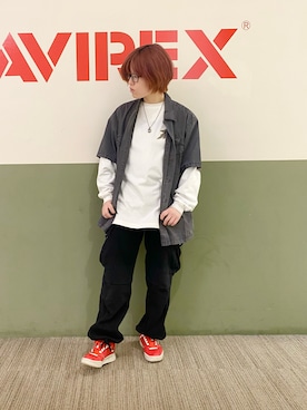 Akaneさん（レディース・157cm）の春コーディネート