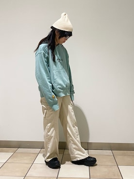 Akaneさん（レディース・157cm）の冬コーディネート