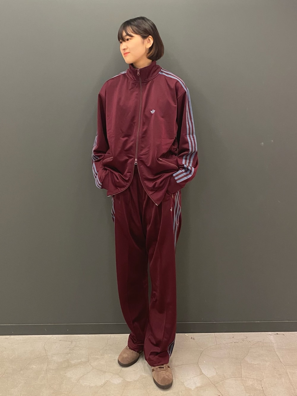 Satsuki(アディダス ブランドセンター 渋谷)｜adidasのジャージを使っ