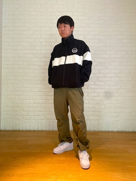 「スタッフコーデ」｜「アイテム（ナイロンジャケット）」を使った、Kuma Yuyaさん（メンズ・172cm）の夏コーディネート