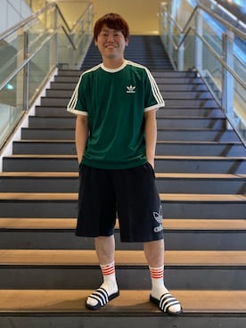 Kuma Yuyaさん（メンズ・172cm）の春コーディネート