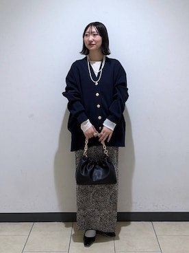eriaさん(レディース・152cm)の冬コーディネート
