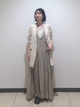 eriaさん（レディース・152cm）の春コーディネート
