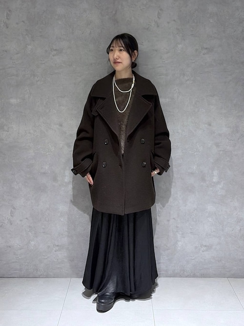 スーパー100 2WAYコート（ピーコート）｜A part by（アパートバイ）の