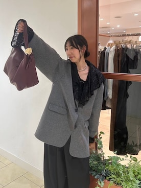 eriaさん（レディース・152cm）の冬コーディネート