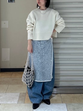 eriaさん（レディース・152cm）の冬コーディネート