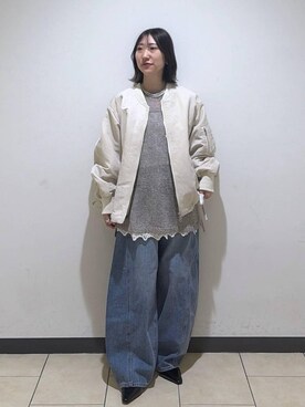 eriaさん(レディース・152cm)の春コーディネート