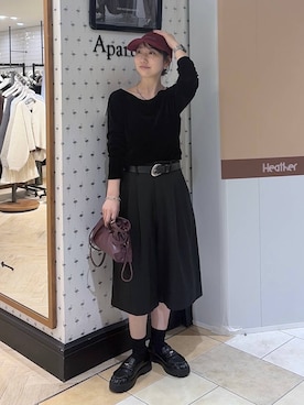 eriaさん(レディース・152cm)の秋コーディネート