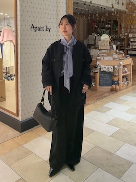 eriaさん(レディース・152cm)の冬コーディネート