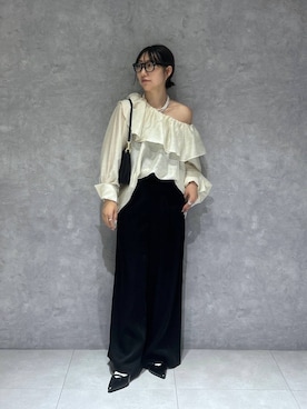 「アイテム（パンプス）」を使った、eriaさん（レディース・152cm）の夏コーディネート