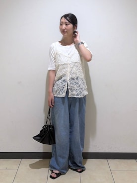 eriaさん（レディース・152cm）の夏コーディネート