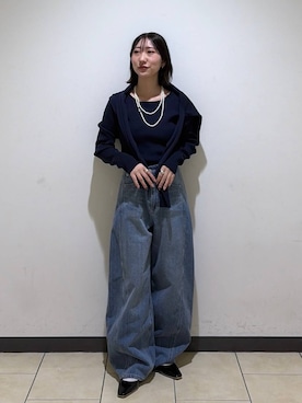 eriaさん(レディース・152cm)の冬コーディネート