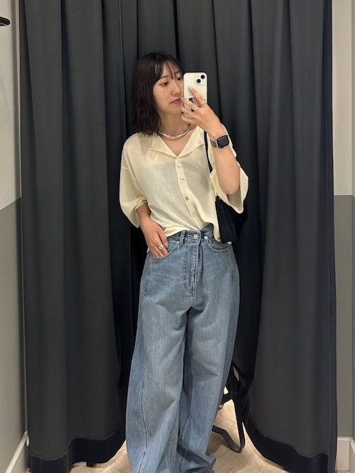 Apbコクーンデニムパンツ　ブルー　S Apbコクーンデニムパンツ≪追加3≫（デニムパンツ）｜A part by