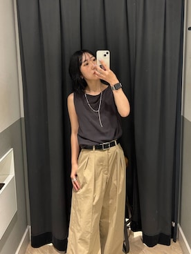 「A part by（アパートバイ）のアイテム」を使った、eriaさん（レディース・152cm）の夏コーディネート