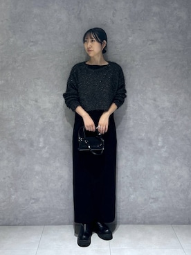 「アイテム（ワンピース/ドレス）」を使った、eriaさん（レディース・152cm・20代）の秋コーディネート