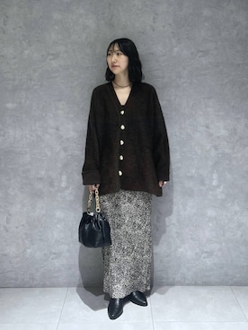 「A part by（アパートバイ）のアイテム」を使った、eriaさん（レディース・152cm）の秋コーディネート