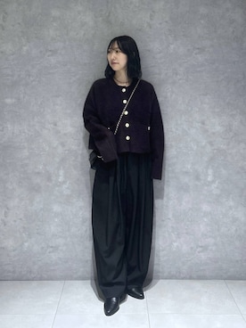 「A part by（アパートバイ）のアイテム」を使った、eriaさん（レディース・152cm）の秋コーディネート