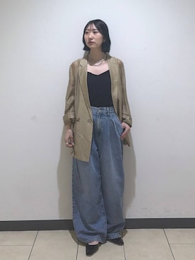 eriaさん（レディース・152cm）の春コーディネート