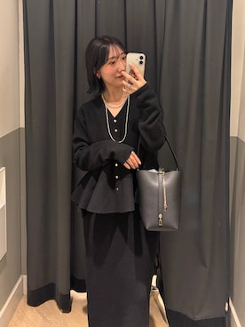 eriaさん（レディース・152cm）の冬コーディネート