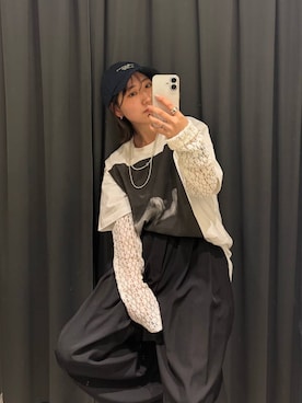 eriaさん（レディース・152cm）の冬コーディネート