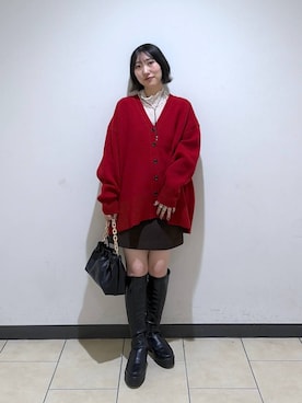eriaさん(レディース・152cm)の冬コーディネート