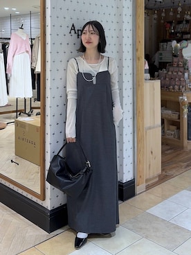 eriaさん(レディース・152cm)の冬コーディネート