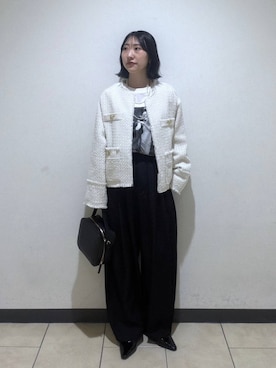 eriaさん（レディース・152cm）の冬コーディネート