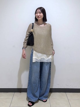 eriaさん(レディース・152cm)の春コーディネート