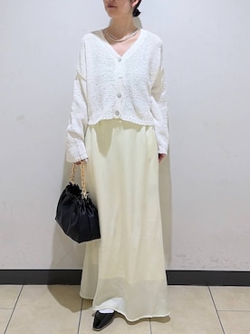 eriaさん（レディース・152cm）の春コーディネート