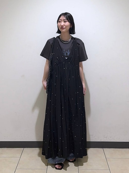 今年も登場！】ドットシシュウキャミワンピース（ワンピース）｜A part