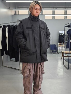 「DANKE SCHON（ダンケシェーン）のアイテム（その他アウター）」を使った、Meltstellaさん（メンズ・177cm）の冬コーディネート