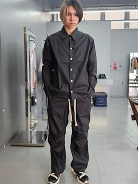 「DANKE SCHON（ダンケシェーン）のアイテム（その他アウター）」を使った、Meltstellaさん（メンズ・177cm）の春コーディネート