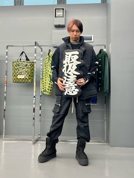 「Danke schon」｜「アイテム（ダウンベスト）」を使った、Meltstellaさん（メンズ・177cm）の秋コーディネート