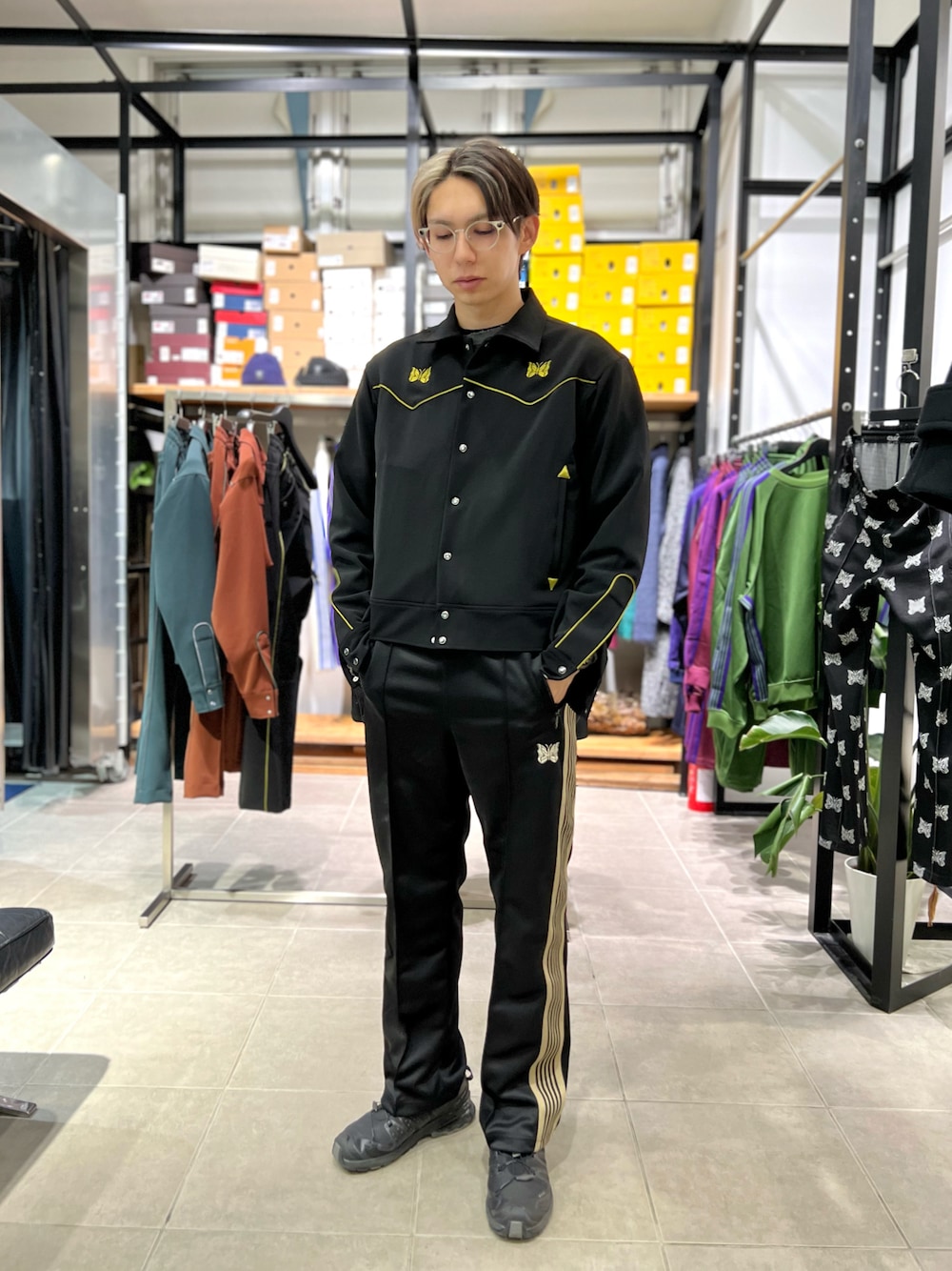 Needles イエロージャケット カウボーイジャケット Meltstella(LHP原宿店)｜Needlesのジャケット/アウターを使った