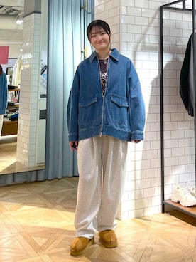 まえむーさん（レディース・154cm）の秋コーディネート