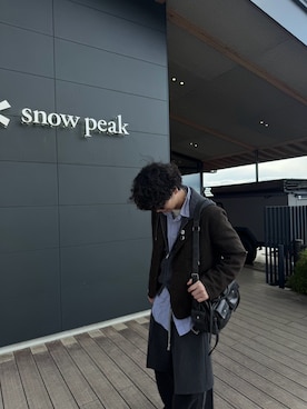 「Noen（ノエン）のアイテム」を使った、実写派エリートさん（メンズ・175cm）の冬コーディネート